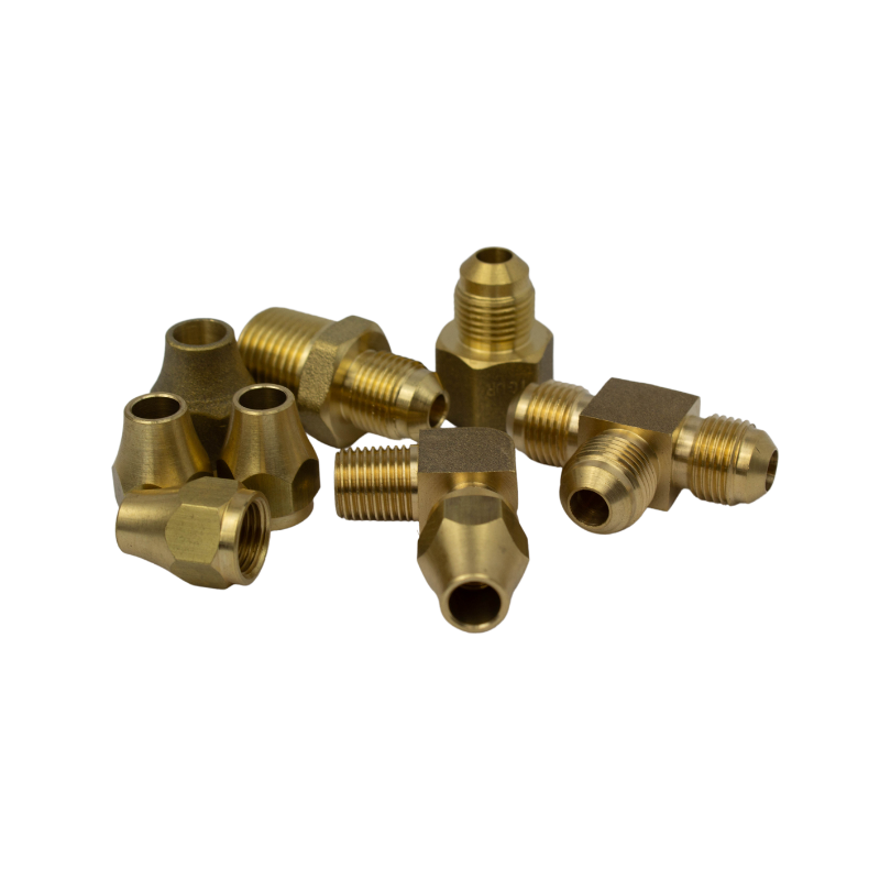 Brass SAE 45° Flare Fittings